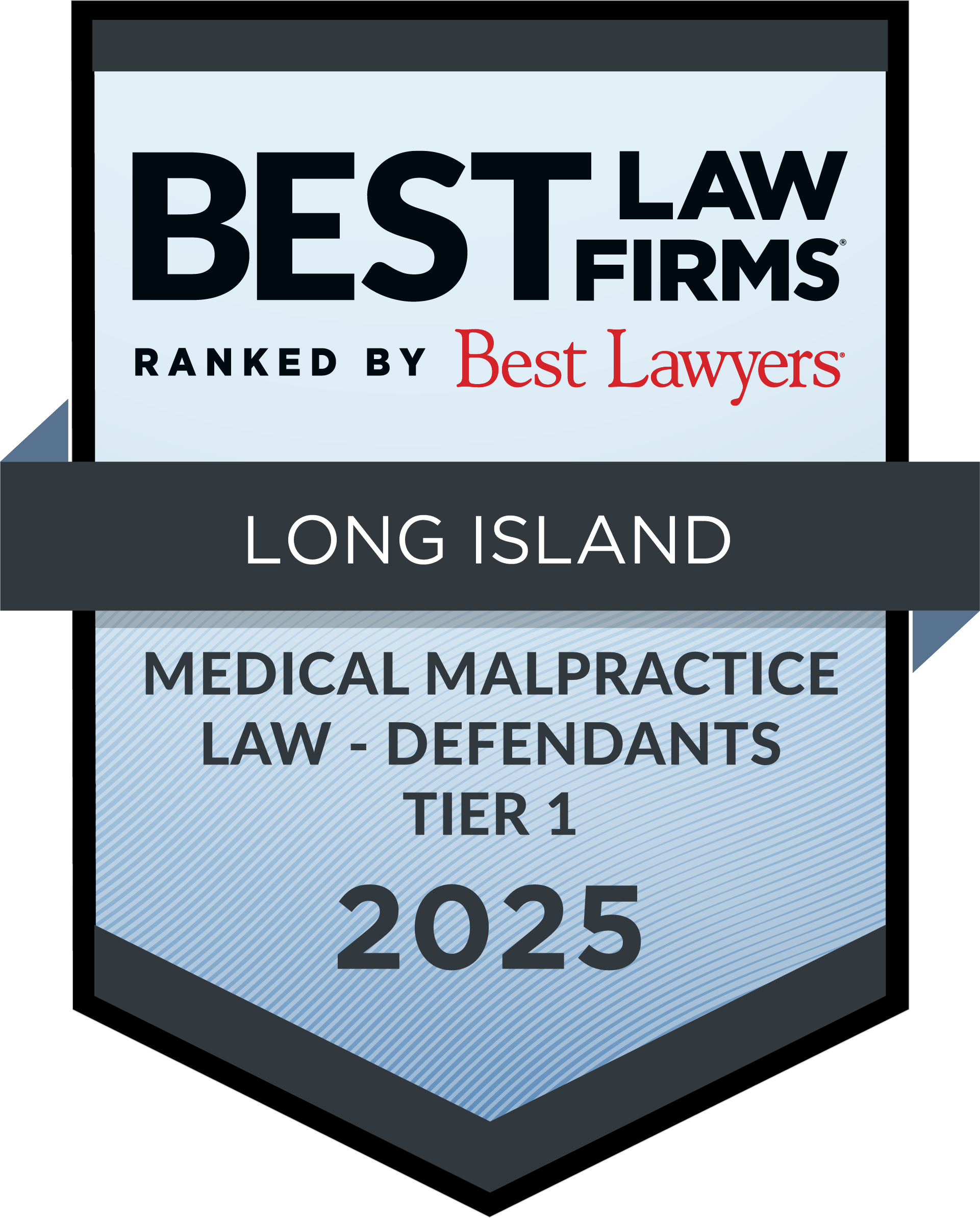 Best Law Firms - Regional Tier 1 Badge, Medical Malpractice Law